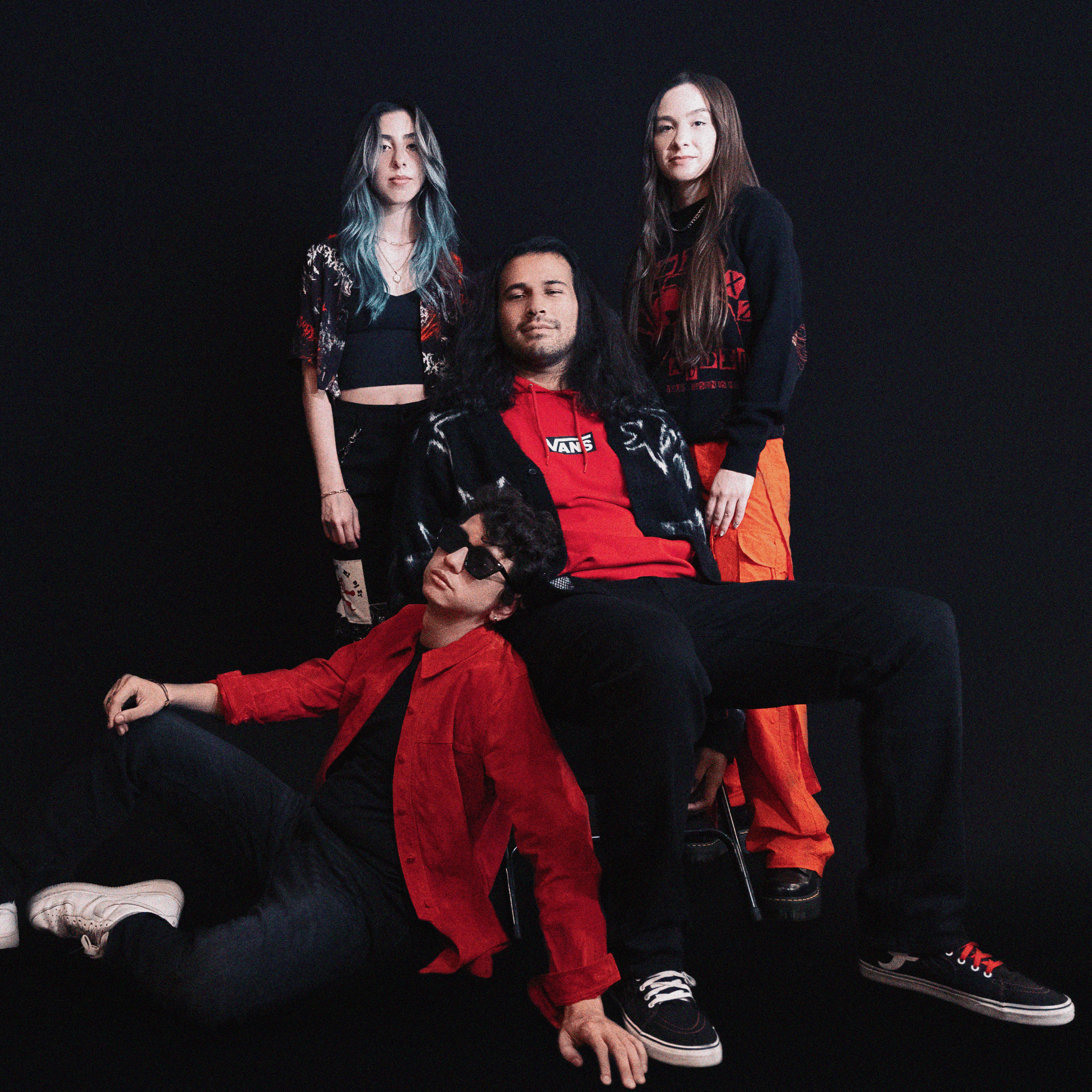 Party of four Group Photo